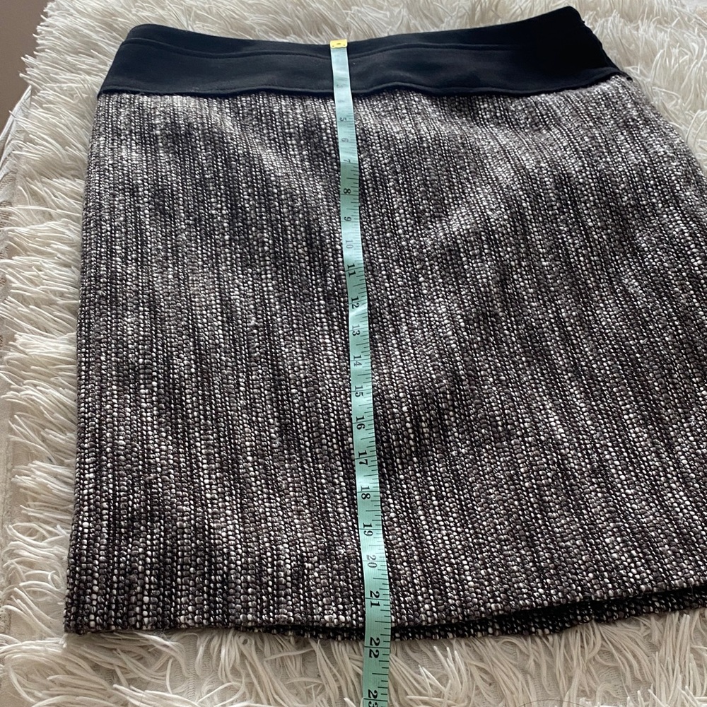 The Limited Tweed Pencil Skirt Size 4 Wide Waistband Career Office Workwear - Picture 8 of 9